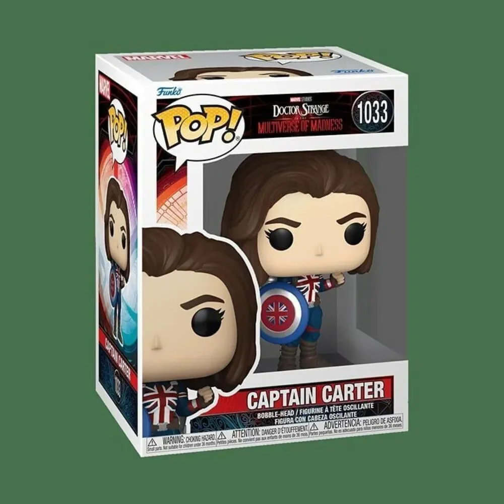 Funko Pop! Marvel Captain Carter #1033 – Doctor Strange Multiverse of Madness –